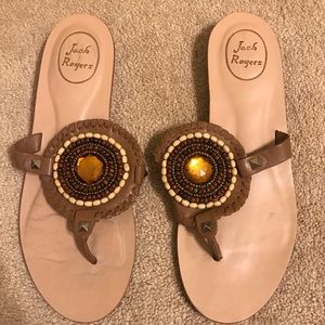Jack Rogers Georgica Beaded Sandals
